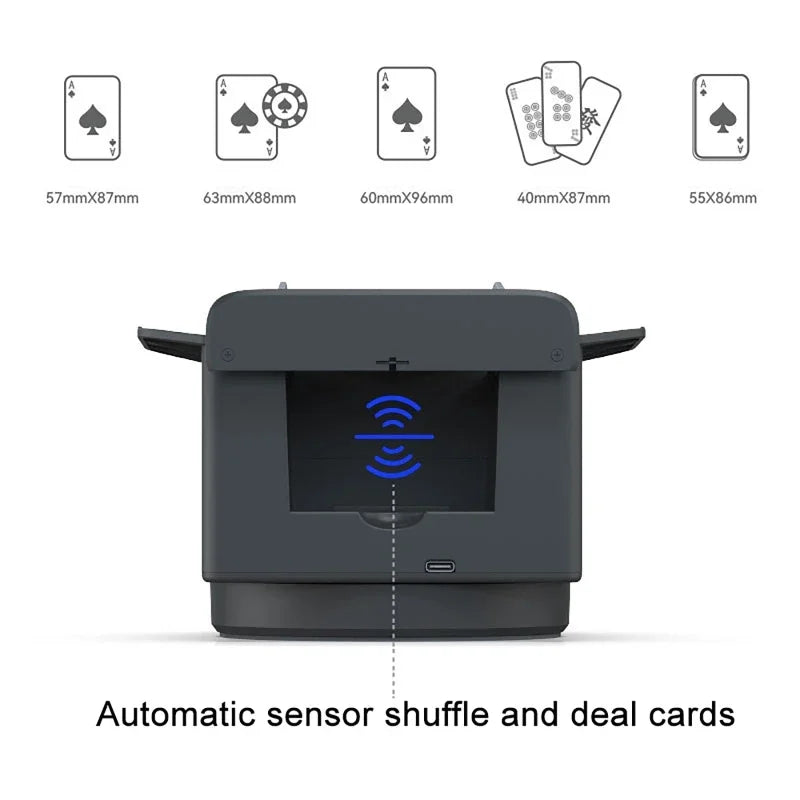 ShuffleX™ PRO - The Automatic Card Shuffler & Dealer