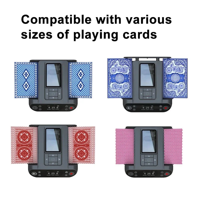 ShuffleX™ PRO - The Automatic Card Shuffler & Dealer